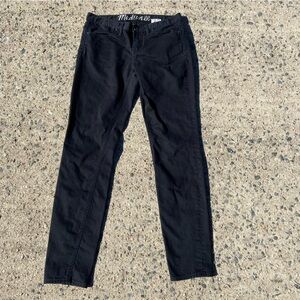 Madewell‎ Jeans Womens 28x28 Black Denim Skinny Low Rise